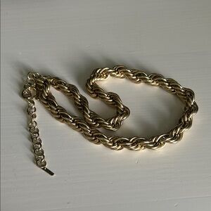 Pilgrim brand. Gold Rope Chain Necklace - Classic Women’s Jewelry